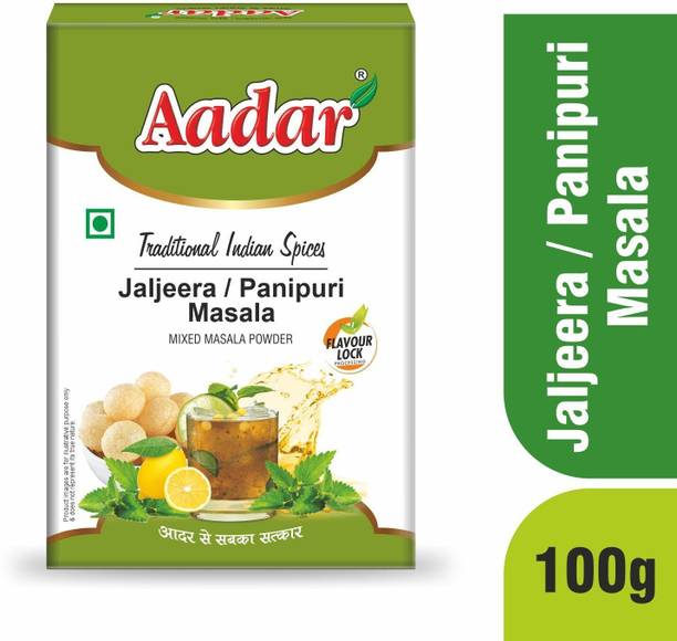 AADAR Chatpata Jaljeera Masala for Pani Puri, Shikanji, No Added Preservatives-
