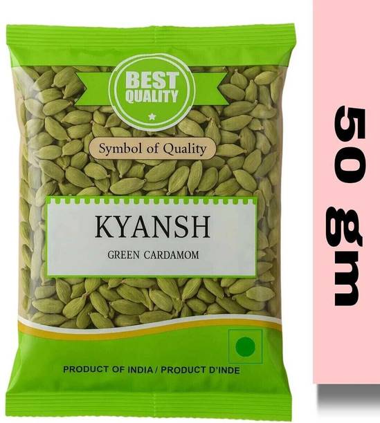 Kyansh Whole Green Cardamom | Elaichi | Elaichi Green | Choti Elaichi