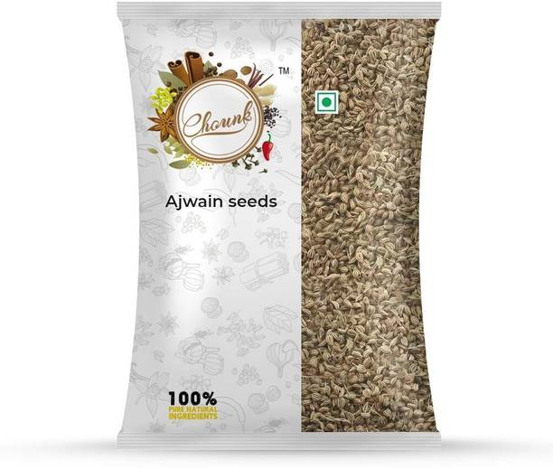 CHOUNK Ajwain Seeds | Natural Carom Seeds | Whole Indian Spice | No Preservatives