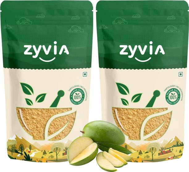 Zyvia Premium Quality Amchur Powder | Amchoor | Amchur | Dry Mango Pack of 2
