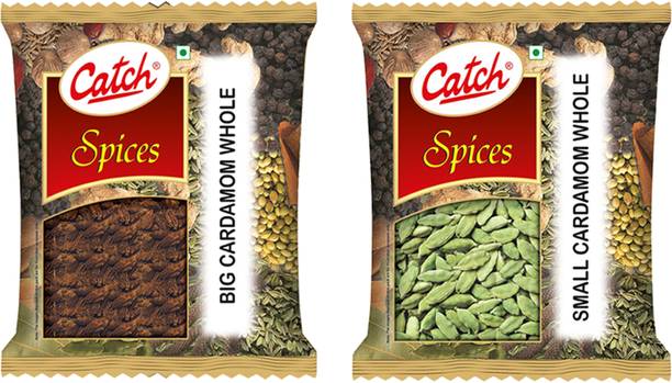 कैच Black Big Cardamom, Green Cardmon Combo