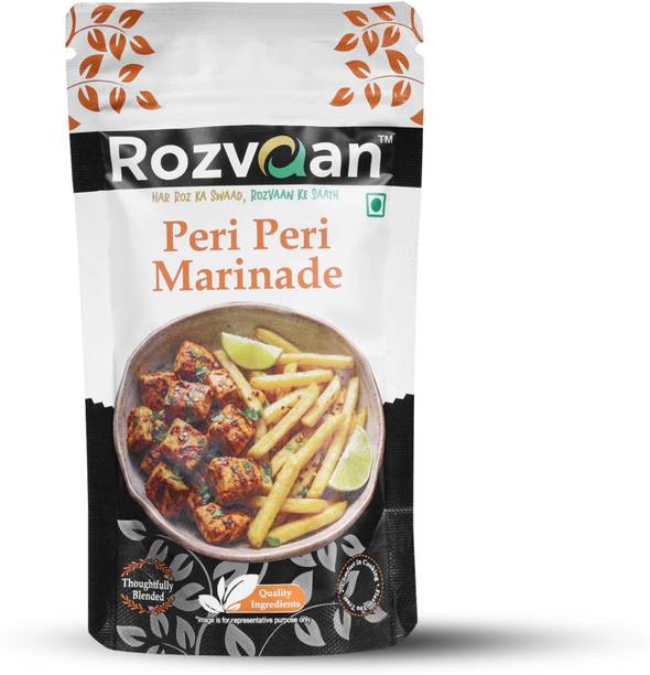 Rozvaan Peri Peri Mix | 1-Min Marinade | Bold & Zesty for Paneer & Chicken