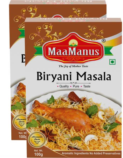 MaaManus Chicken Biryani Masala |Easy to Cook 100g, Pack of 2