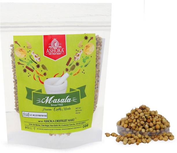 Pinnaq Spices And Nuts Coriander Green Dry Seeds Organic Whole 100% Pure(Dhaniya Sabut)