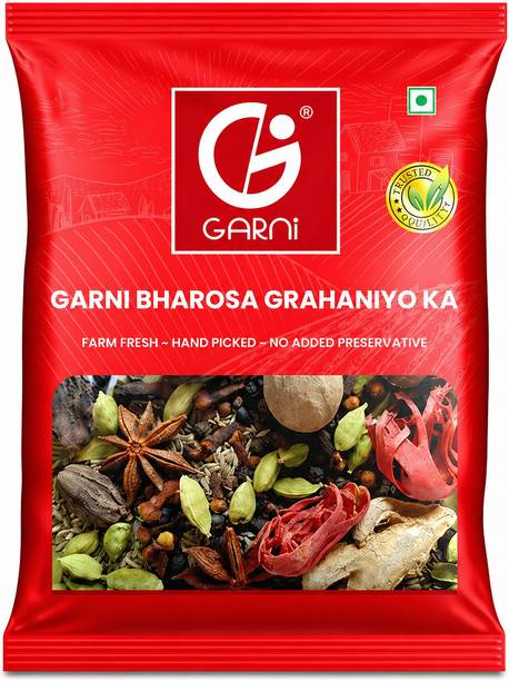 GARNI Whole Sabut Garam Masala 100g | Khada Masala Mix for Biryani & Curry