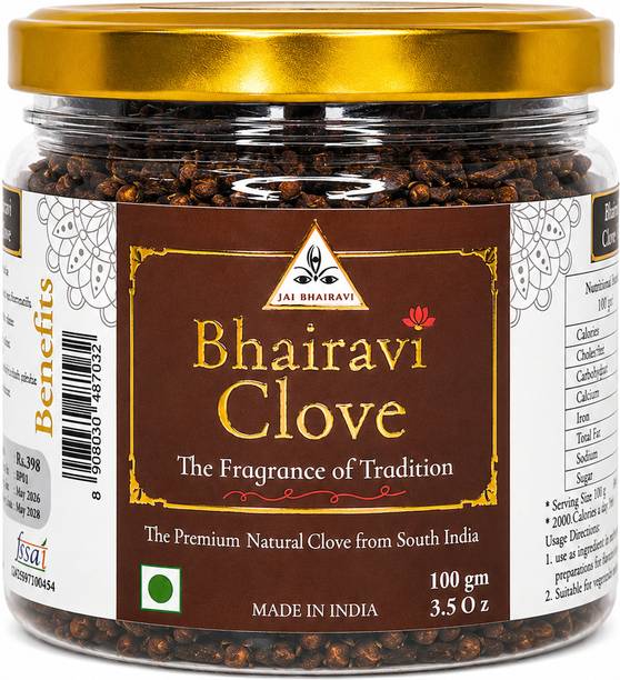 BHAIRAVI Premium Whole Cloves|Natural South Indian|Export Grade Whole Cloves WithStem
