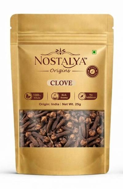 Nostalya Premium Cloves (Laung) Whole 25g | Strong Aroma | No Preservatives