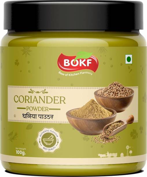 BOKF Coriander Powder | Dhaniya Powder Pure & Aromatic Natural Spice