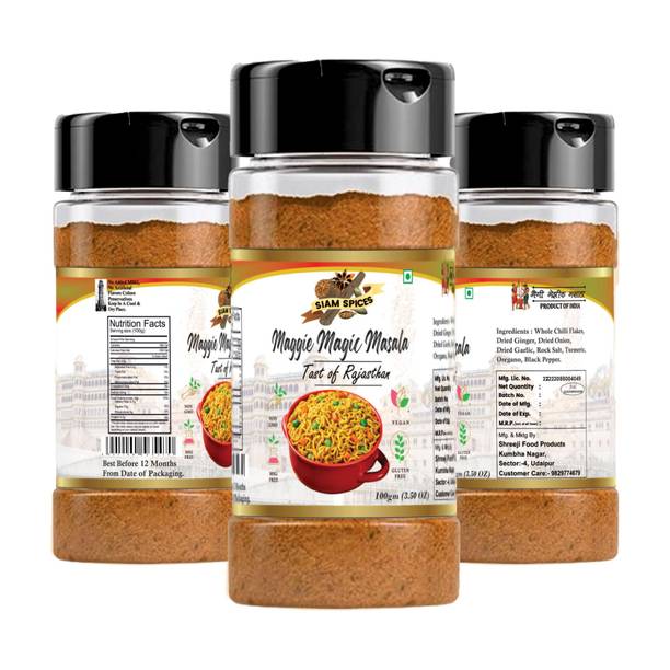 Siam Maggie Magic Masala Pack of 3 with Natural Oil and Aroma