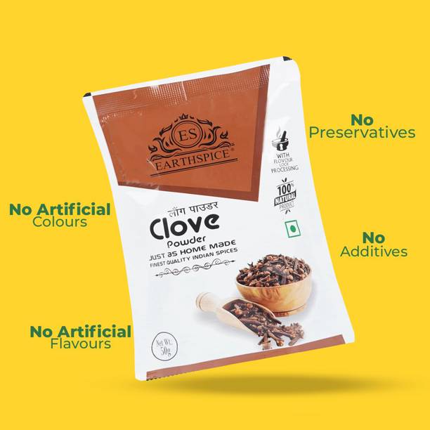 Earth Spice Clove (Laung Powder) Natural Pure Strong Aroma Warm Spicy Taste Home Made