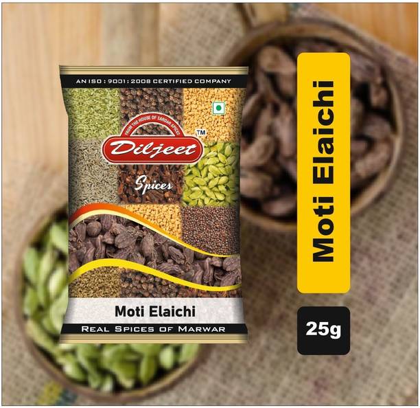 DILJEET SPICES 25Gm Moti Elaichi |Big Cardamom