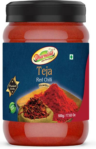 धर्मसुत Spicy Lal Mirch Powder | Teja Chilli Powder 500g