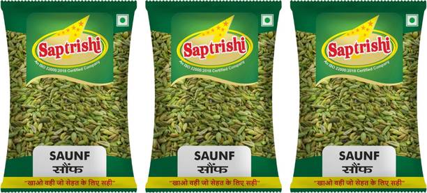 Saptrishi Saunf Sabut Whole Premium Fennel Seeds Combo -