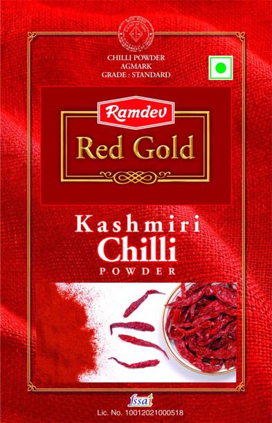 Ramdev Red Gold Kashmiri Chilli Powder (100g X 1)