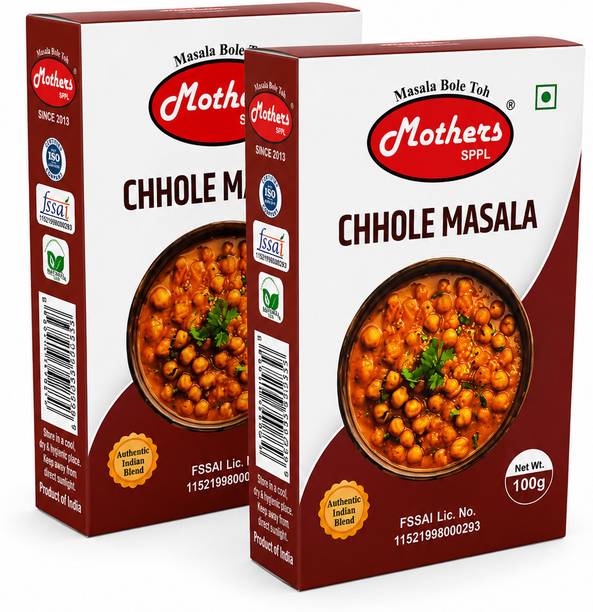 MOTHERS SPPL Chole Masala Authentic Punjabi Chole Spice Blend Premium Indian Masala for Curry