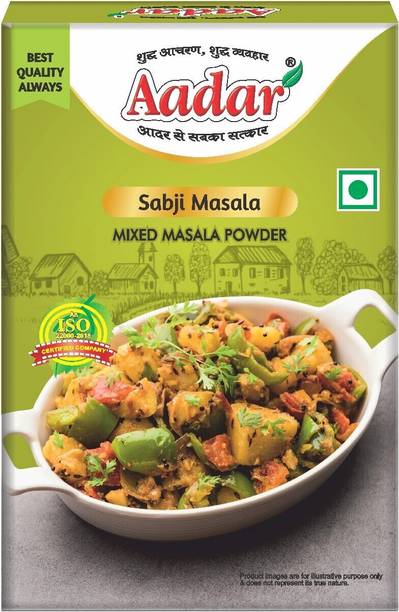 AADAR Sabji Masala, Natural Ingredients For Healthy and Delicious Vegitable