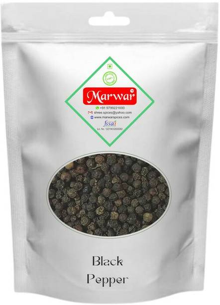 Marwar Black Pepper | Kali Mirch | Handpicked and Clean | Unadulterated