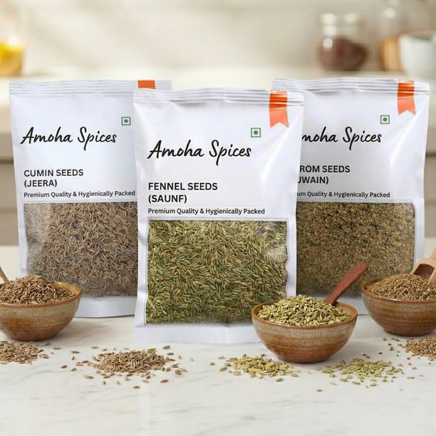 Amoha Spices Tri-Digestive Mix (Jeera, Saunf, Ajwain)