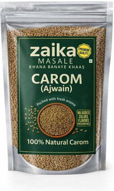 zaika masale Masale Premium Carom (Ajwain) Seeds – 100% Natural Aromatic Spice (250g)