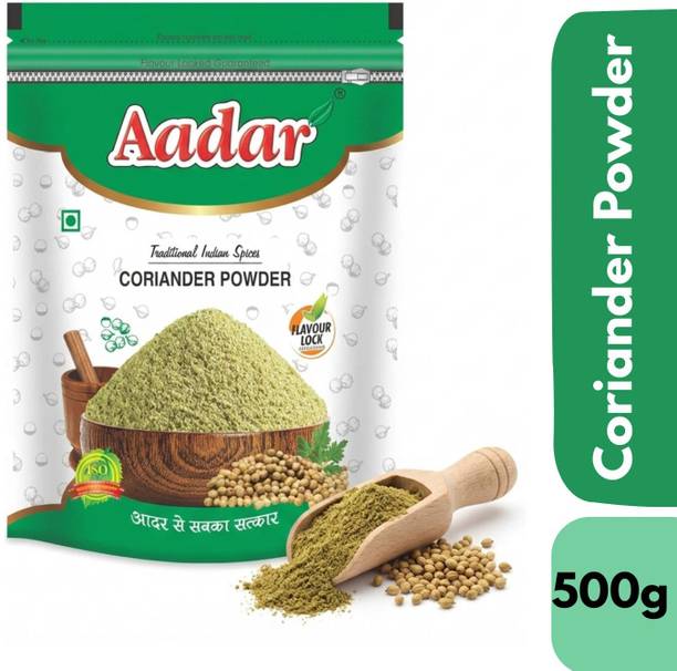 AADAR Coriander Powder 500gm Zipper Lock | Dhaniya Powder