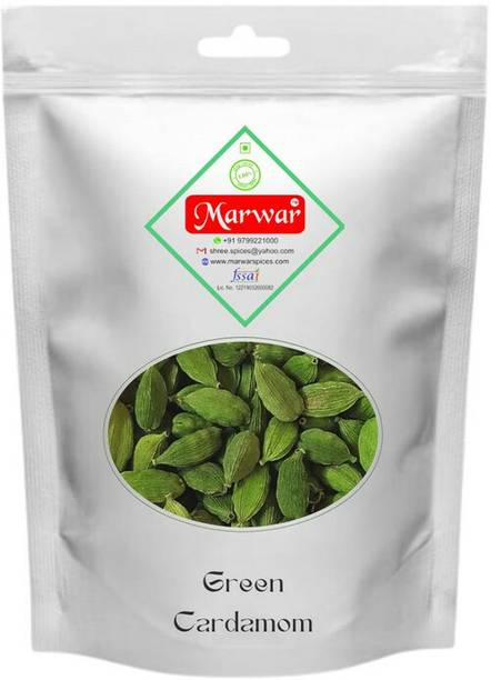 Marwar Green Cardamom | Hari Elaichi | Handpicked and Clean | Unadulterated