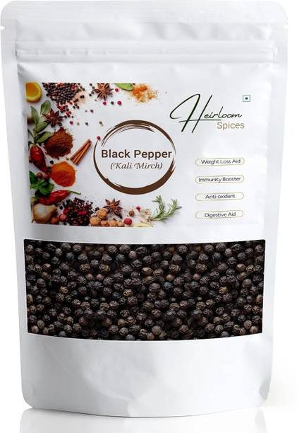 Heirloom Spices Heirloom Black 200 grams Whole Natural Black Pepper From Kerala