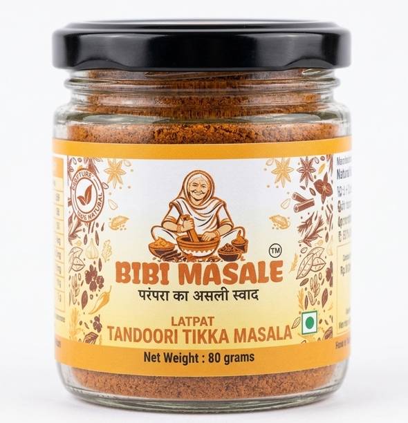 BIBI MASALE Latpat Tandoori Tikka Masala | Authentic Smoky Spice Blend