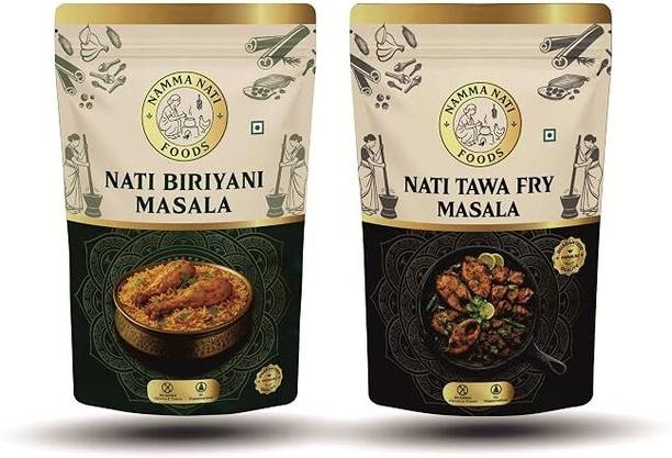 Namma Nati Foods Biryani & Tawa Fry Masala Combo – Authentic Indian Spice Blend
