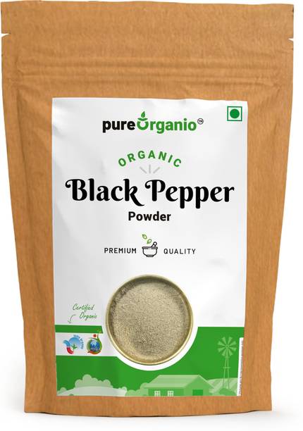 Pure Organio Organic Black Pepper Powder - Kali Mirch
