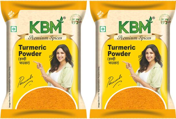 KBM Premium 100% Organic Turmeric Powder|Pemium Quality Haldi|Pure and Ready To use