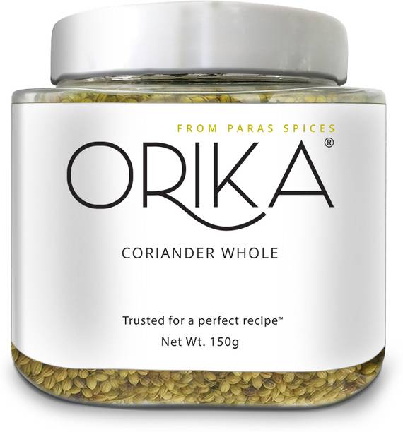 Orika Coriander Whole (Dhaniya Sabut) | Premium Quality, Fresh Dhaniya (Pack of 1)
