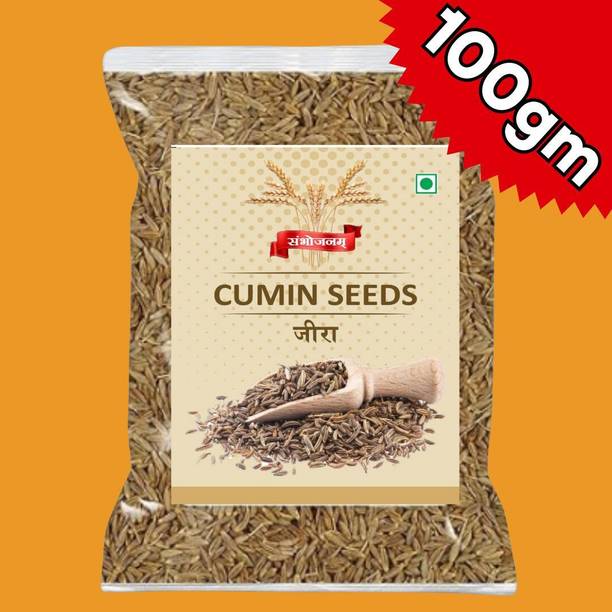 Sambhojanam Whole Jeera 100gm| Pure Unpolished & Aromatic Cumin Seeds