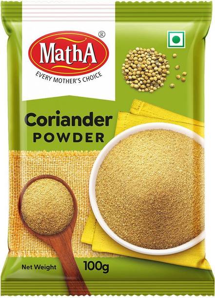 MathA Coriander Powder - Quality Dhaniya Powder - Naturally - Farm Fresh Picked