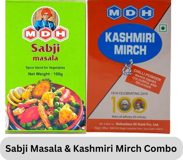 MDH Sabji Masala & Kashmiri Mirch Combo