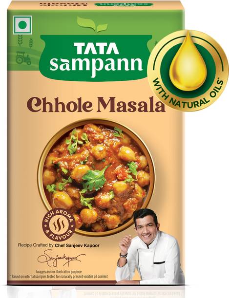 Tata Sampann Chhole Masala with Natural Oils, Rich Aroma & Flavour