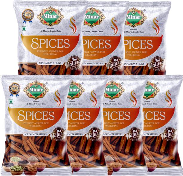 Minar Cinnamon Sticks (Dalchini Sticks) (Whole Spices) / (25g x 7)
