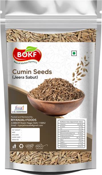 BOKF Premium Quality Cumin Seeds ( Jeera ) Pack of