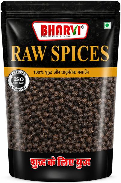 Bharvi Black Pepper Whole | Premium Quality Natural Kali Mirch