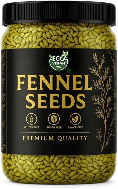eco vegan Fennel Seeds 1KG – Premium Quality Whole Saunf for Cooking & Freshness
