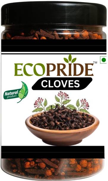 ECOPRIDE Natural Premium Whole Cloves (Laung) For Indian Cooking Whole Kerala Spices