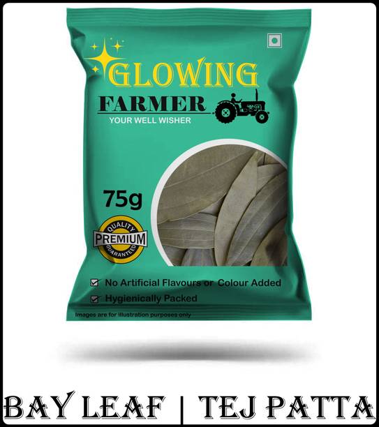 GLOWING FARMER New1_Premium Quality Tej patta | Bay leaf | Bay Leaves