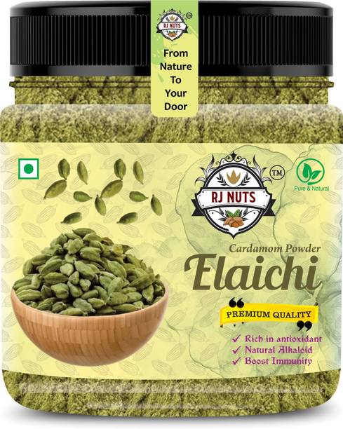 Rjn Premium Whole Green Cardamom Hari Elaichi Powder