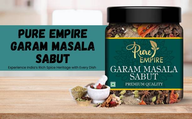 Pure Empire Sabut Khada Garam Masala Whole Spices Blend for Rich Aroma & Authentic Taste