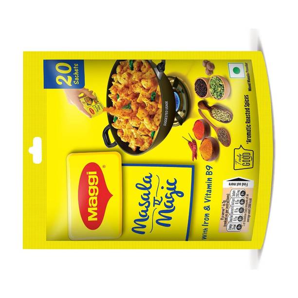 Maggi 20 Sachets Pack Masala-e-Magic Tandoori Style Mixed Masala Powder