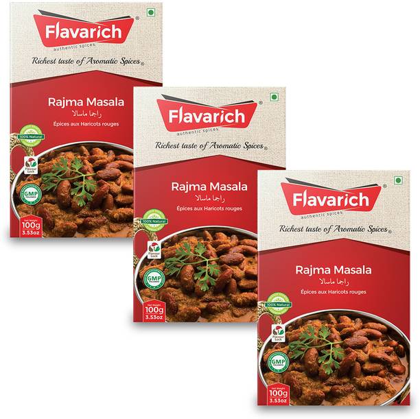 Flavarich Rajma Masala, Pack of 3, 100 Grams each