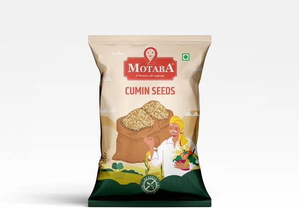 MOTABA Organic Premium Quality Cumin Seeds, Whole Jeera Seed