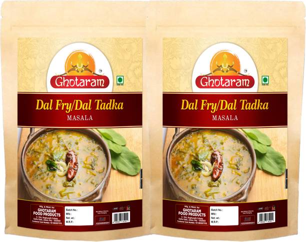 GHOTARAM Rajasthani Shahi Panchmel Dal Tadka Masala / Fry Dal Tadka Masala-480Gx2Pk