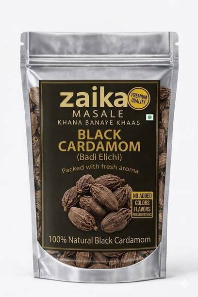 zaika masale Black cardamom (badi elichi) whole premium natural spice