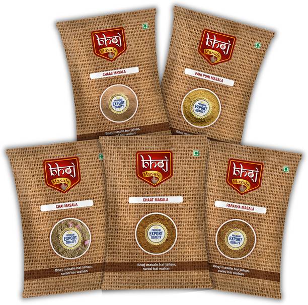 Bhoj Masale Top Up Masale for Kitchen Combo Pack 100 Gm Each | No Artificial Flavor Added