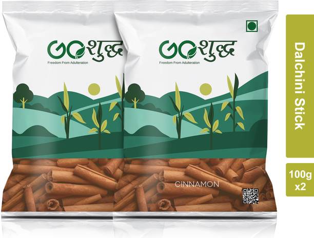 Goshudh Premium Quality Dalchini Sabut (Cinnamon Stick)-100gm (Pack Of 2)